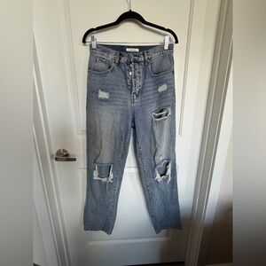 Pacsun Highrise Button Fly Jeans (27)